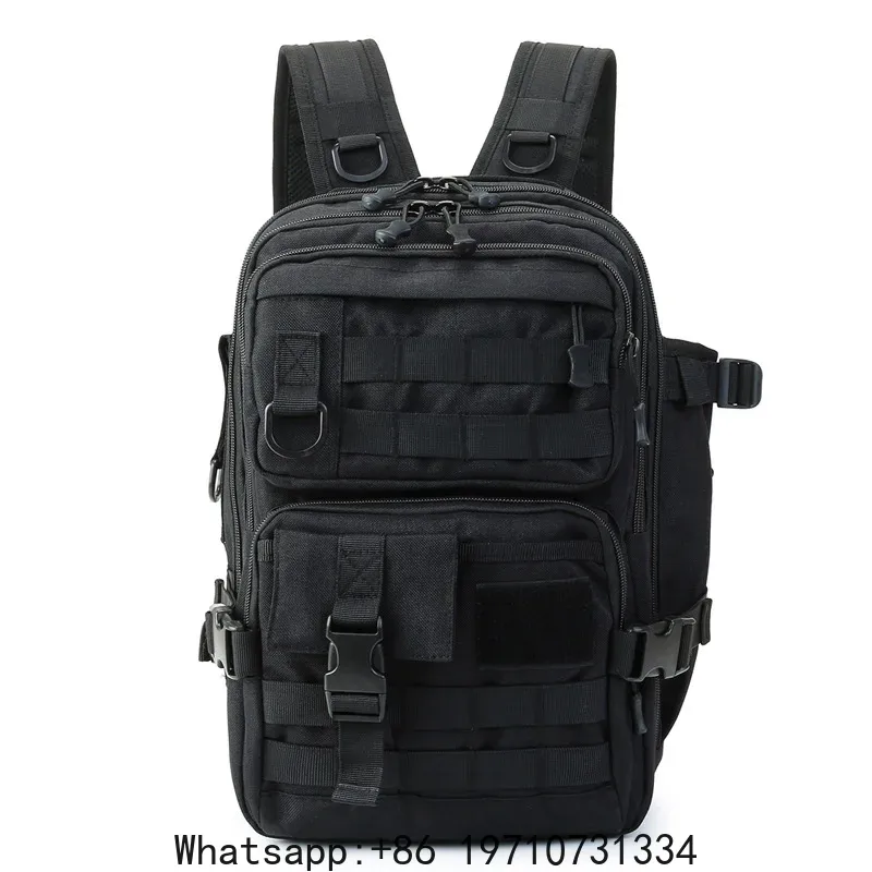 Sling Backpack Shoulder - 1000D waterdichte rugzak, opbergtas voor visgerei,