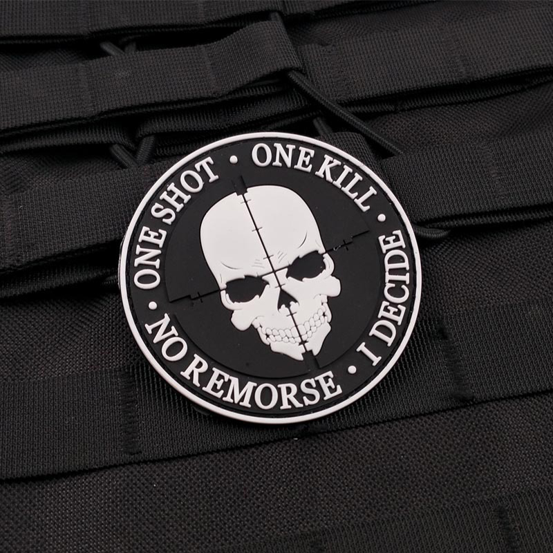3D Pvc Schedel Rubber Patches  - Urban Backpack Tactical recensie en prijs