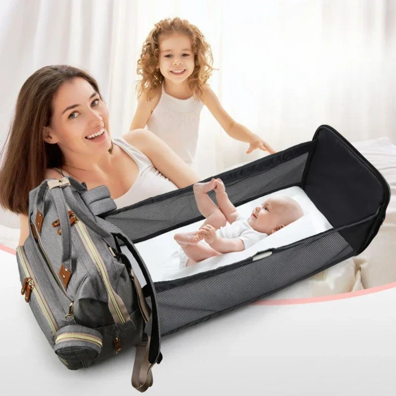 Mummie Rugzak Met Opvouwbare W - Backpack Diaper Bag recensie en prijs